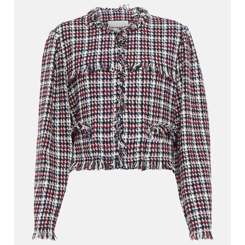 Marant Etoile Cotton-blend tweed jacket