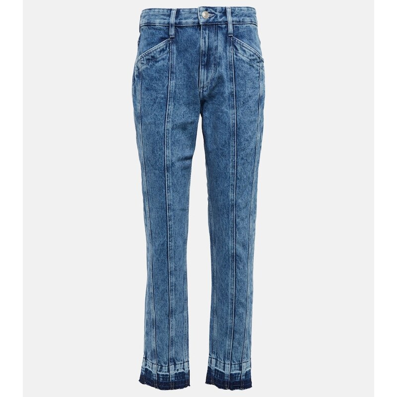 Marant Etoile Sulanoa mid-rise slim jeans