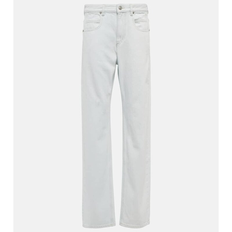 Marant Etoile Vendelia high-rise straight jeans