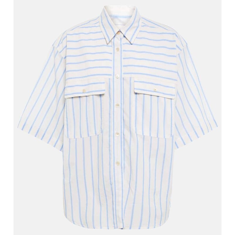 Marant Etoile Nulenci striped cotton shirt