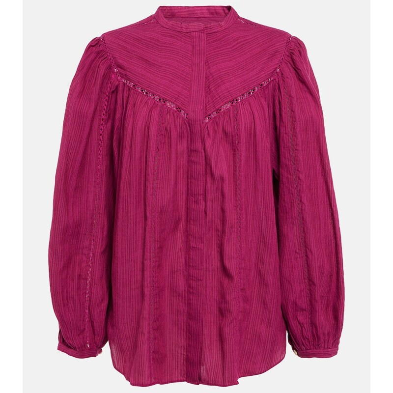Marant Etoile Leonard cotton-blend shirt