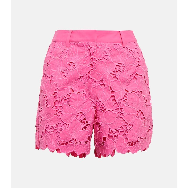 Self-Portrait Floral patterned shorts