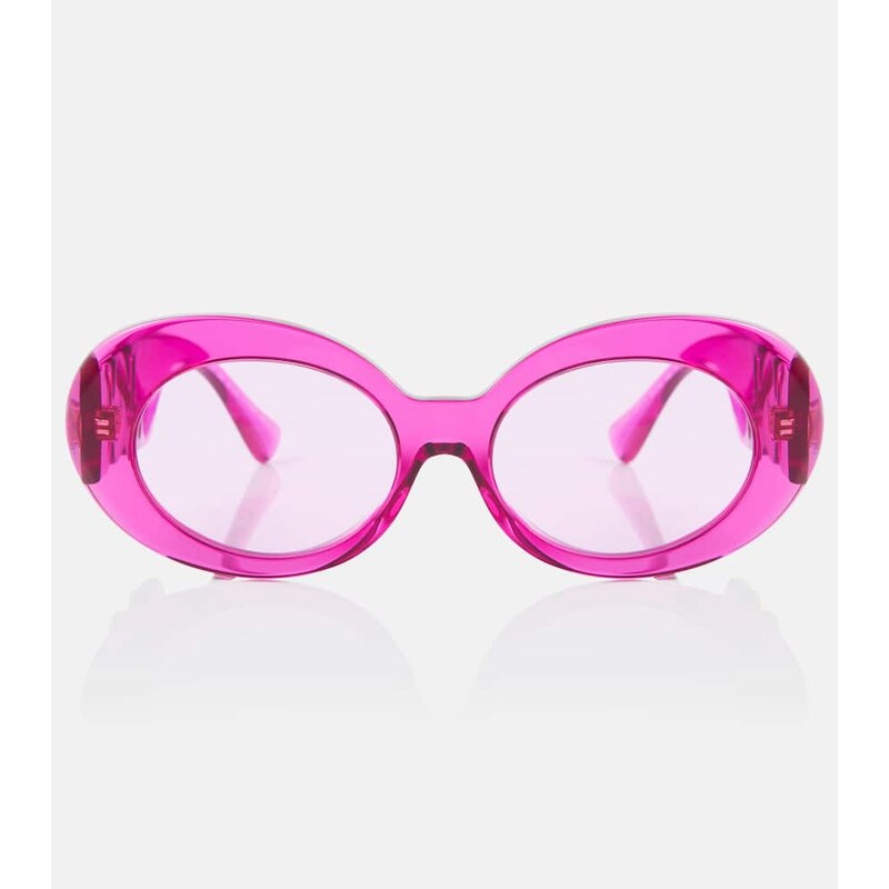 Versace Embellished round sunglasses