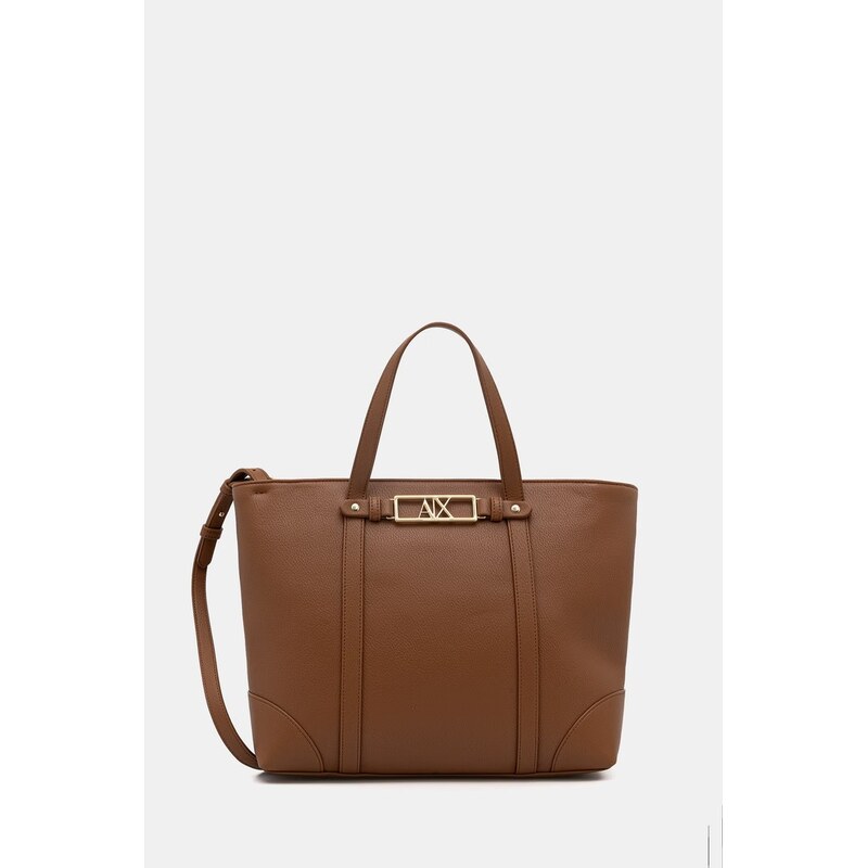Armani Exchange nákupní taška dámská z imitace kůže