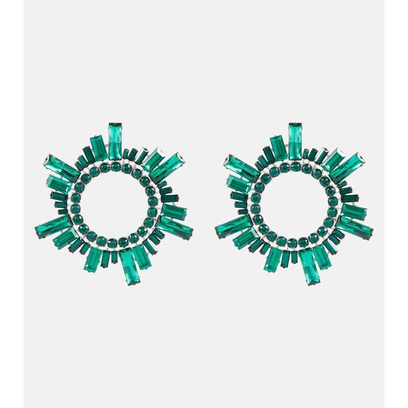 Amina Muaddi Begum crystal-embellished earrings