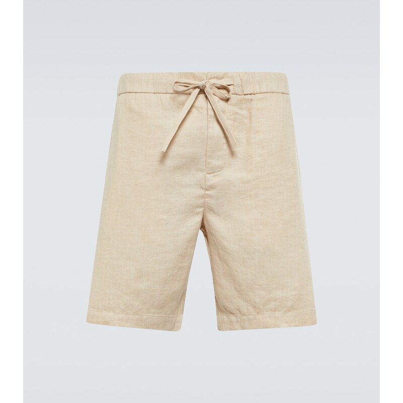Frescobol Carioca Felipe linen and cotton shorts
