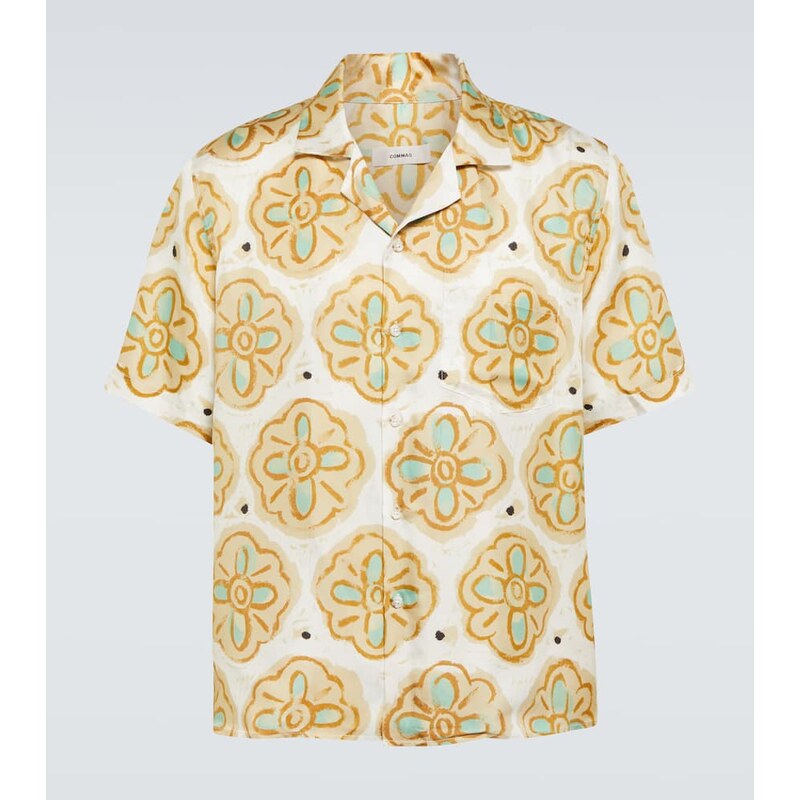 Commas Printed silk shirt