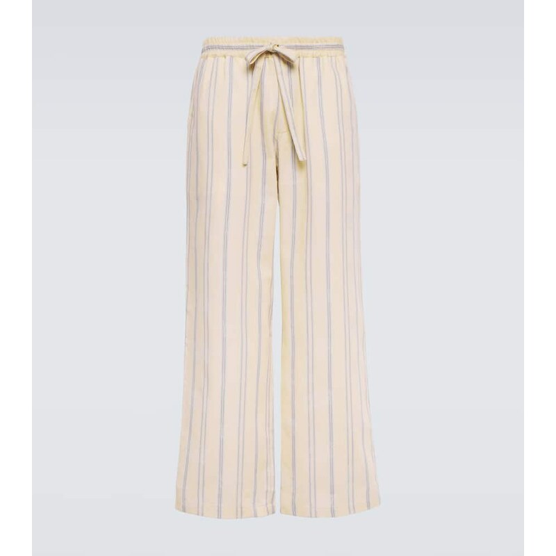 Commas Floral jacquard pants