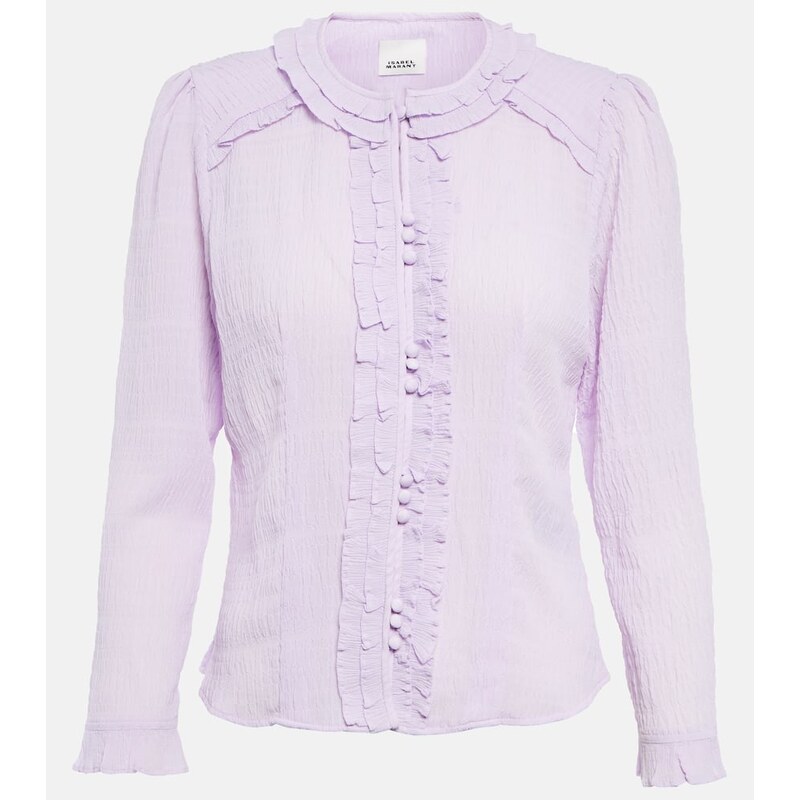 Isabel Marant Georgia shirred top