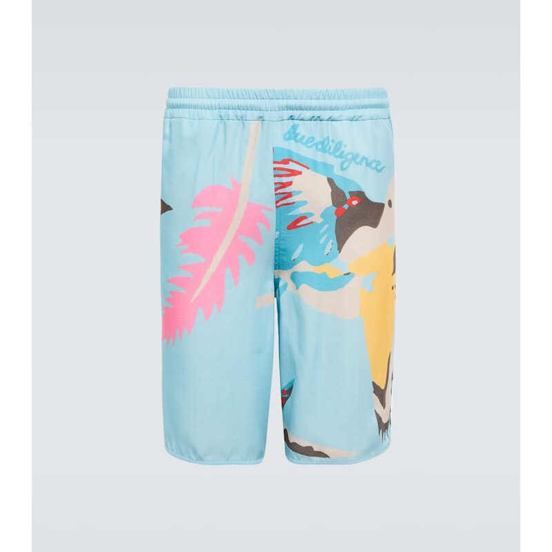 Due Diligence Printed shorts