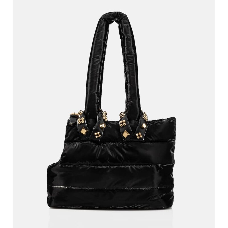 Christian Louboutin Padded patent leather pet carrier