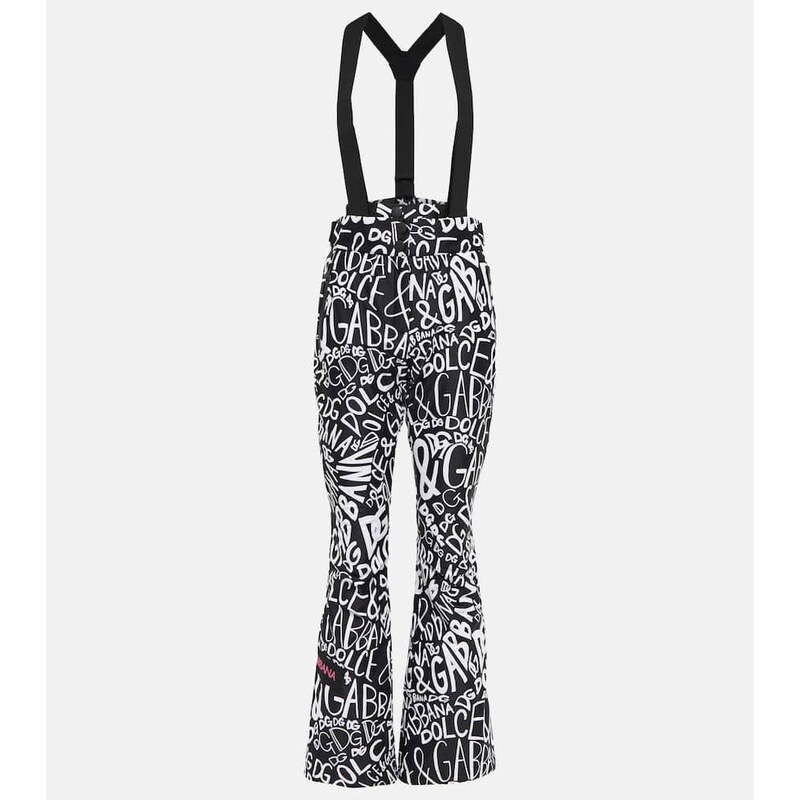 Dolce&Gabbana Logo-print ski salopettes