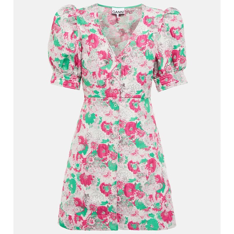 Ganni Printed minidress