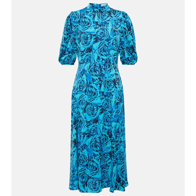 Diane von Furstenberg Nella crÃªpe midi dress