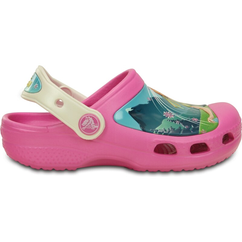 Crocs Clog Girls Party Pink / Oyster Creative Crocs Frozen Fever