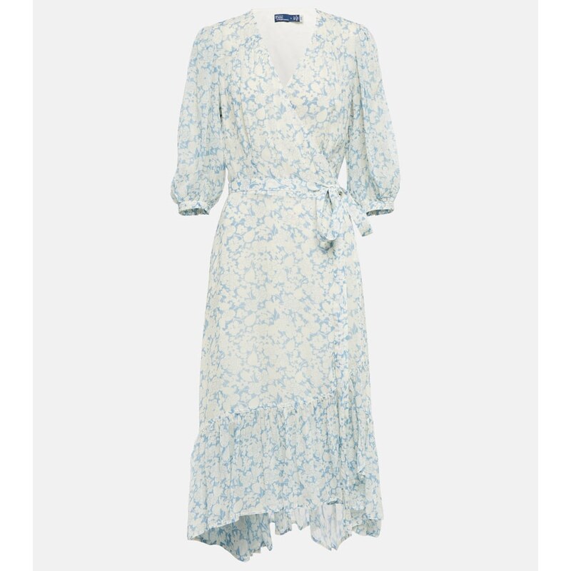 Polo Ralph Lauren Floral georgette wrap dress