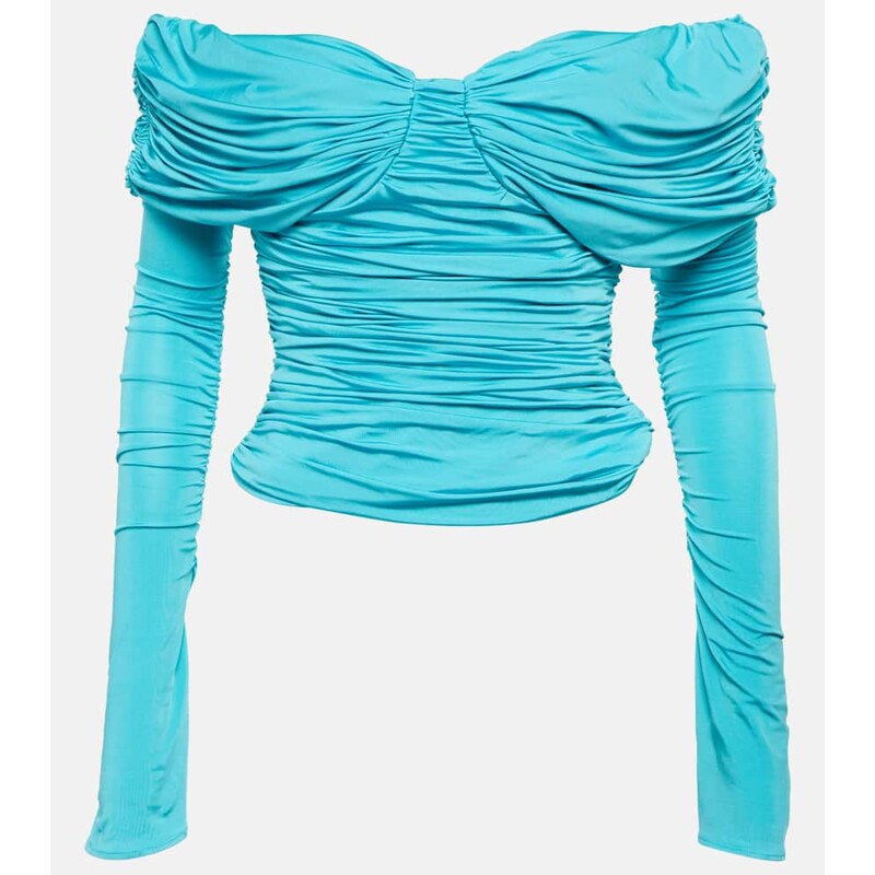 Giuseppe di Morabito Gathered off-shoulder top