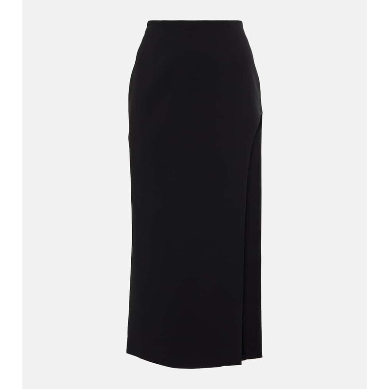 Giuseppe di Morabito Satin cady midi skirt