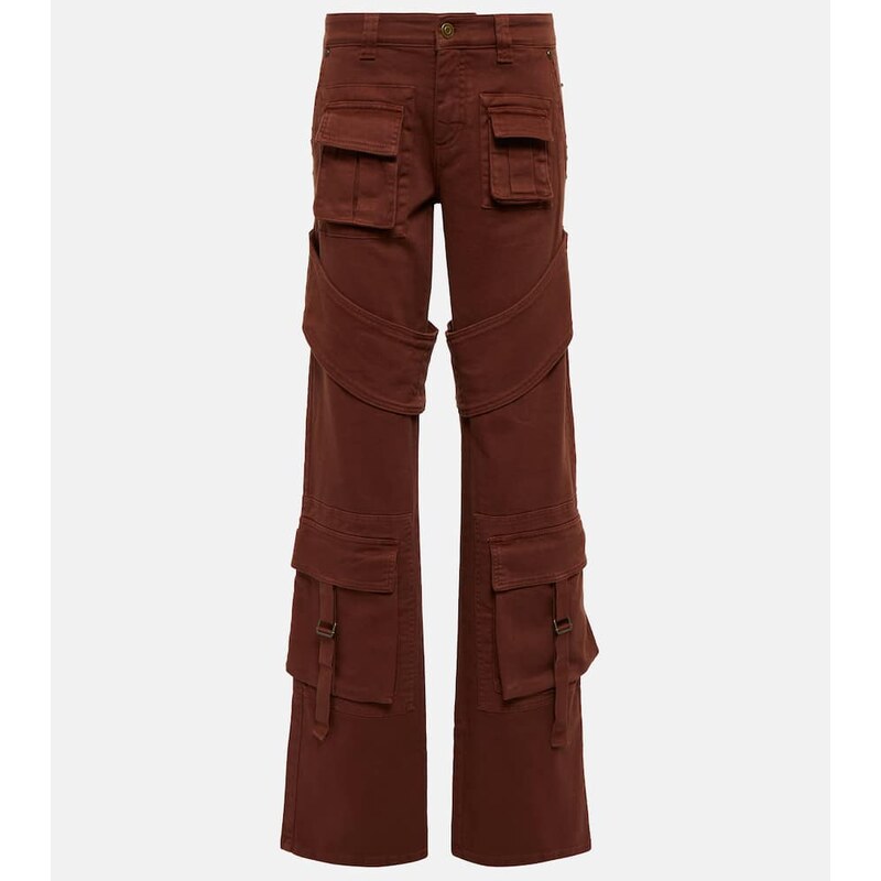 Blumarine Cotton canvas cargo pants