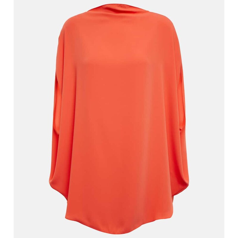 MM6 Maison Margiela Draped satin top