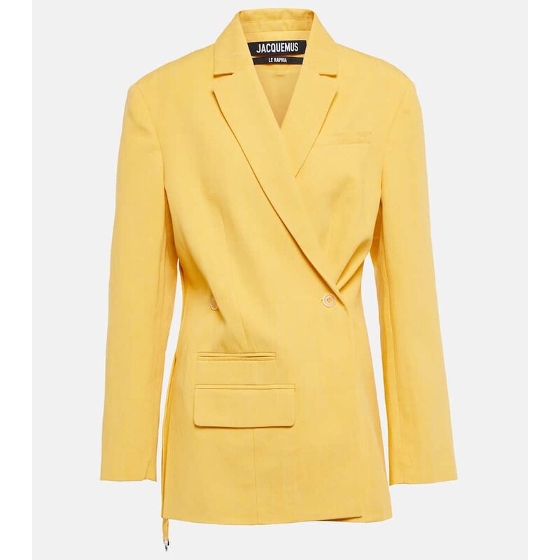 Jacquemus La Veste Tibau linen-blend blazer