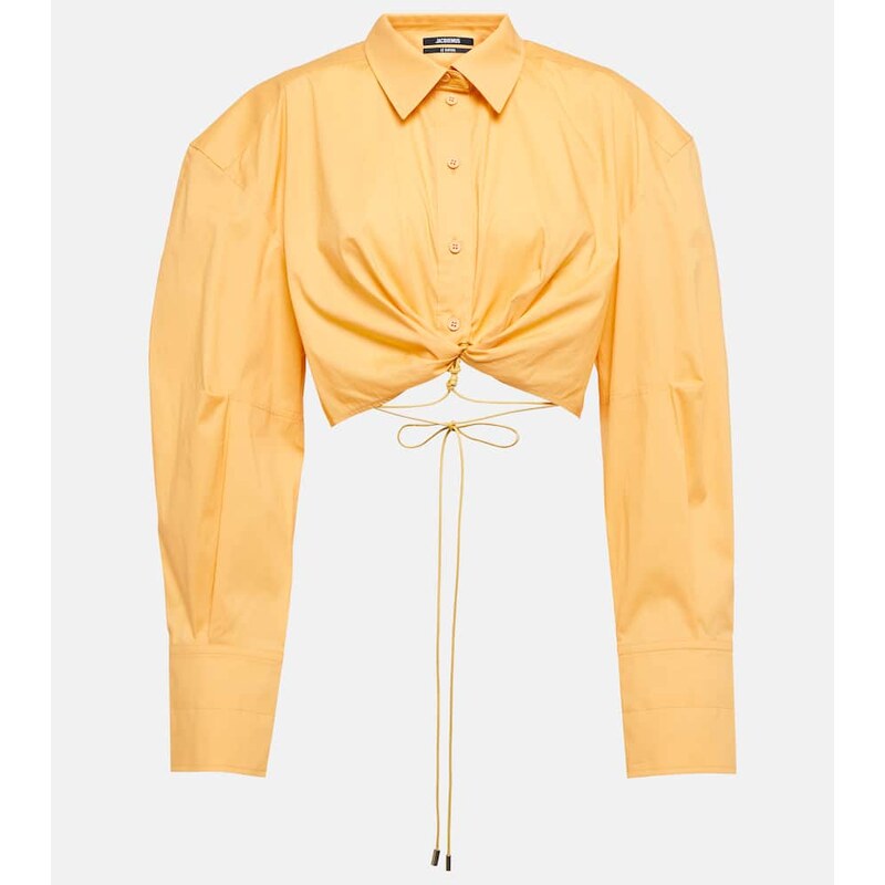 Jacquemus La Chemise Plidao cotton poplin shirt