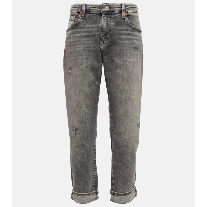 AG Jeans Ex-Boyfriend mid-rise slim jeans