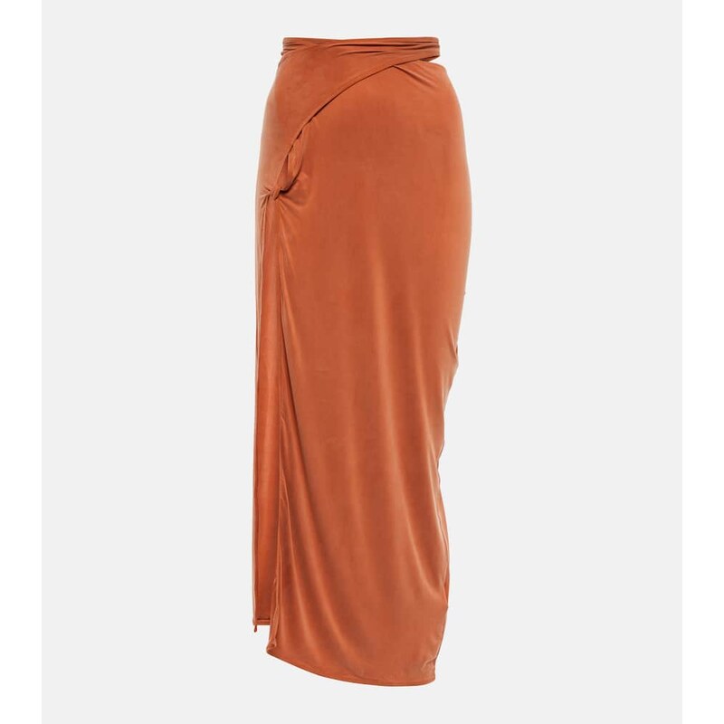 Jacquemus La Jupe Espelho jersey midi skirt