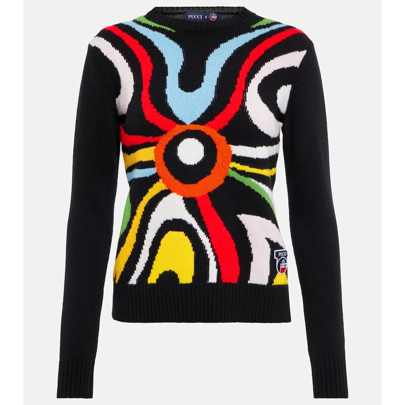 Pucci x Fusalp Marmo wool sweater