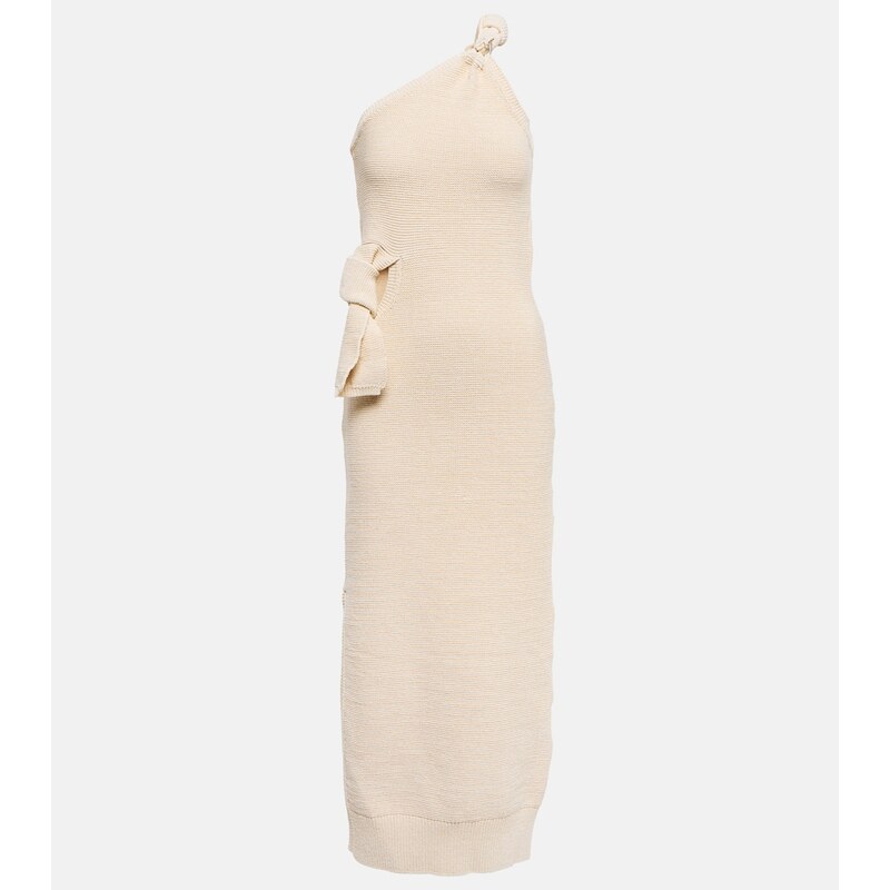 Jacquemus La Robe Maille Noeud midi dress