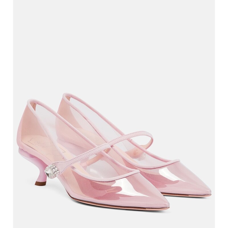 Roger Vivier Babies Virgule PVC pumps