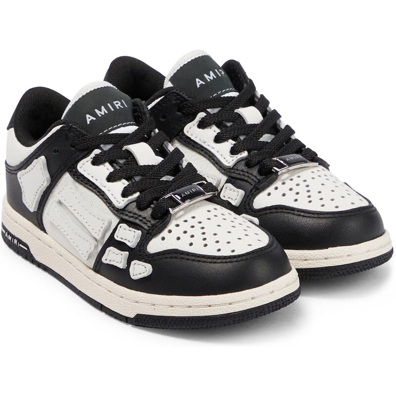 Amiri Kids Skel leather sneakers