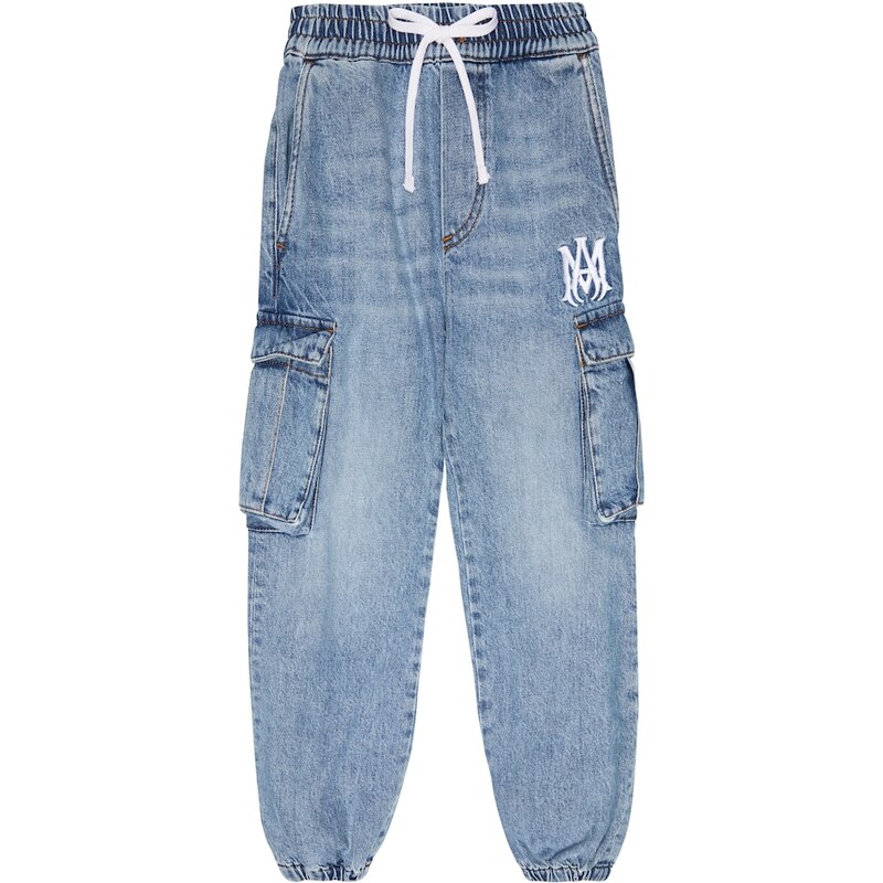 Amiri Kids Denim cargo pants