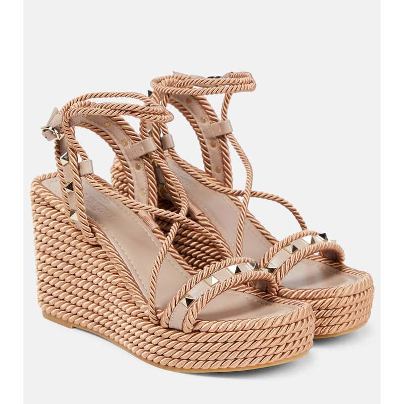 Valentino Garavani Rockstud espadrille sandals
