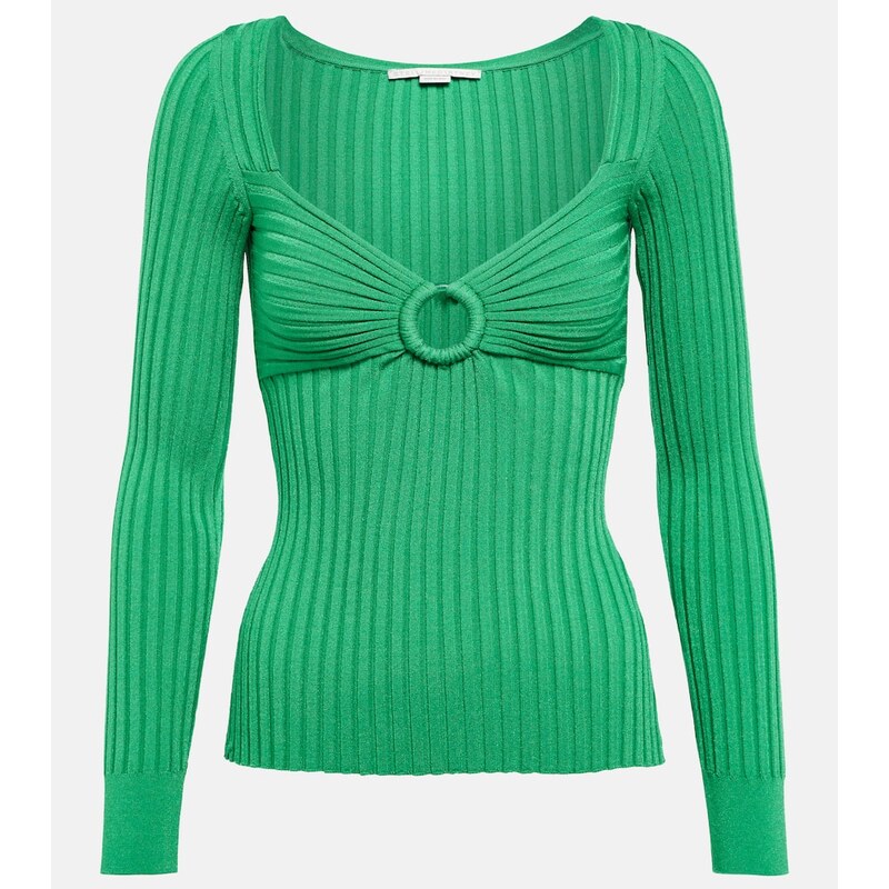 Stella McCartney Ribbed-knit top