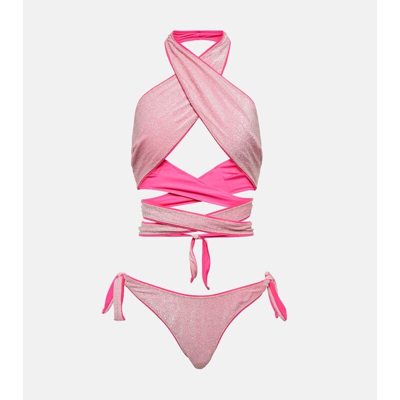 Reina Olga Showhorse LurexÂ swimsuit