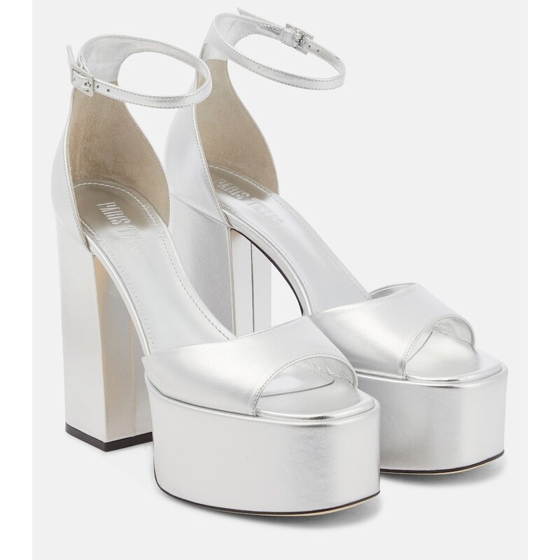 Paris Texas Tatiana leather platform sandals