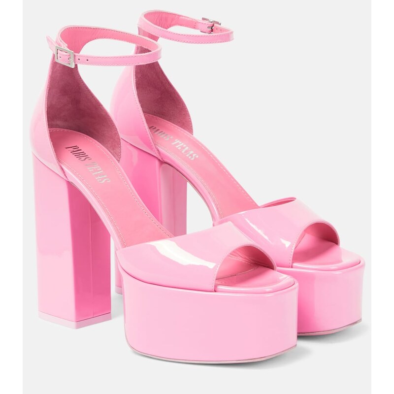 Paris Texas Tatiana patent leather platform sandals