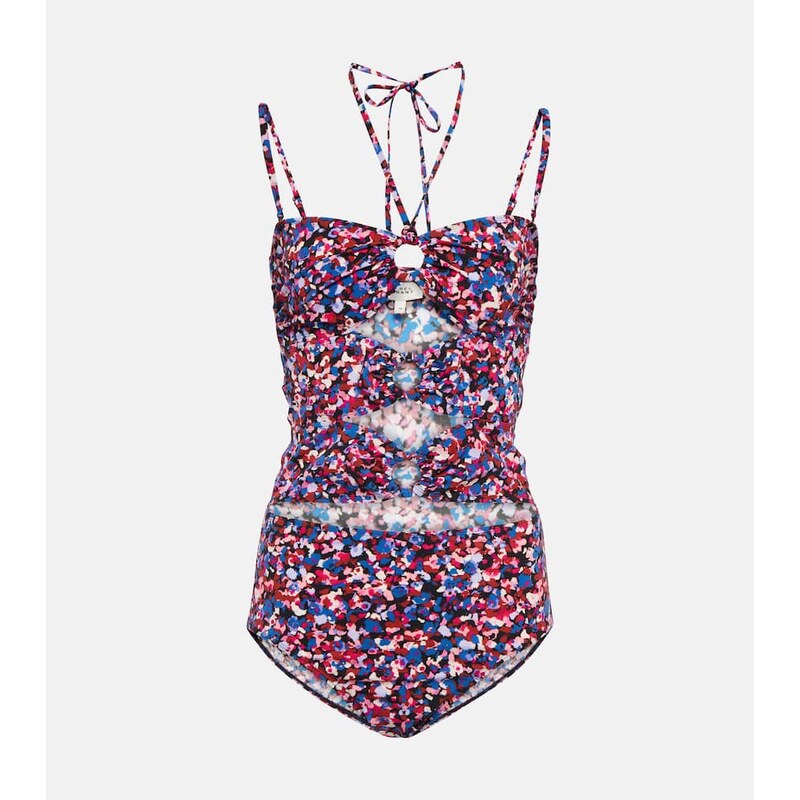 Isabel Marant Stiza floral swimsuit