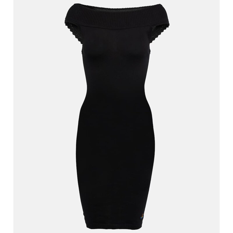 Vivienne Westwood Embroidered cotton minidress