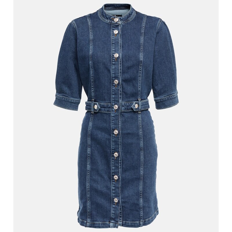 7 For All Mankind Marina denim minidress