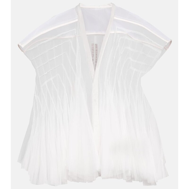 Dámská saka Rick Owens Tulle v barvě natural