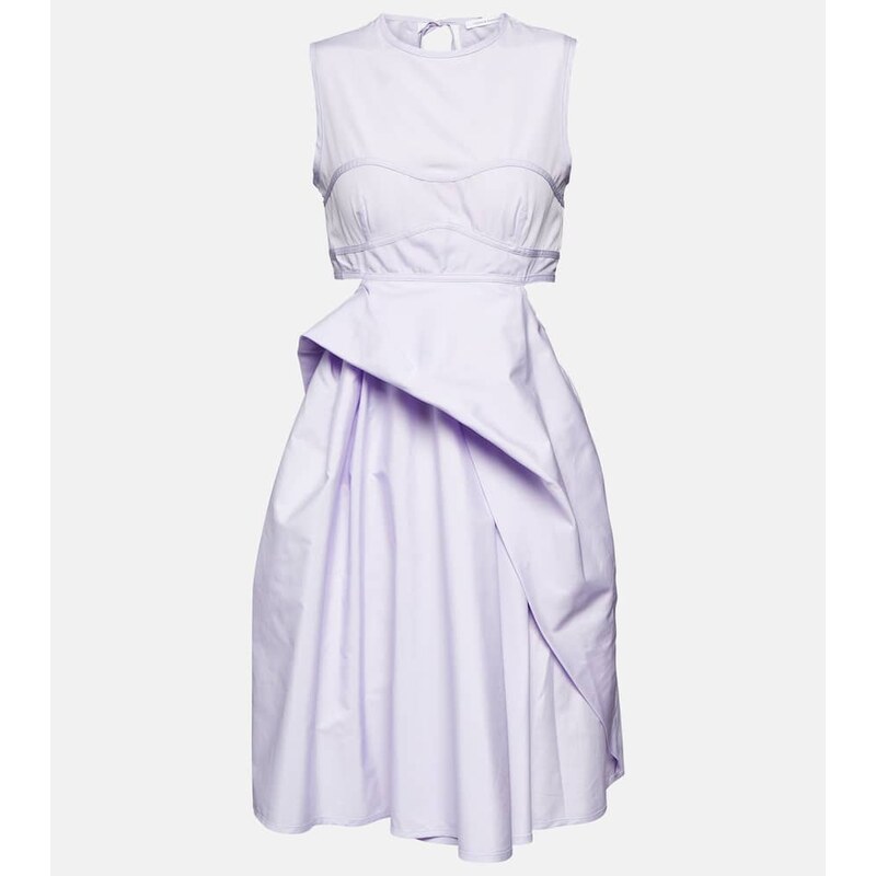 Cecilie Bahnsen Seero cutout cotton minidress