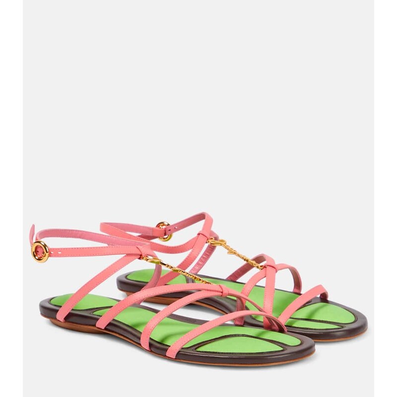 Jacquemus Embellished leather sandals