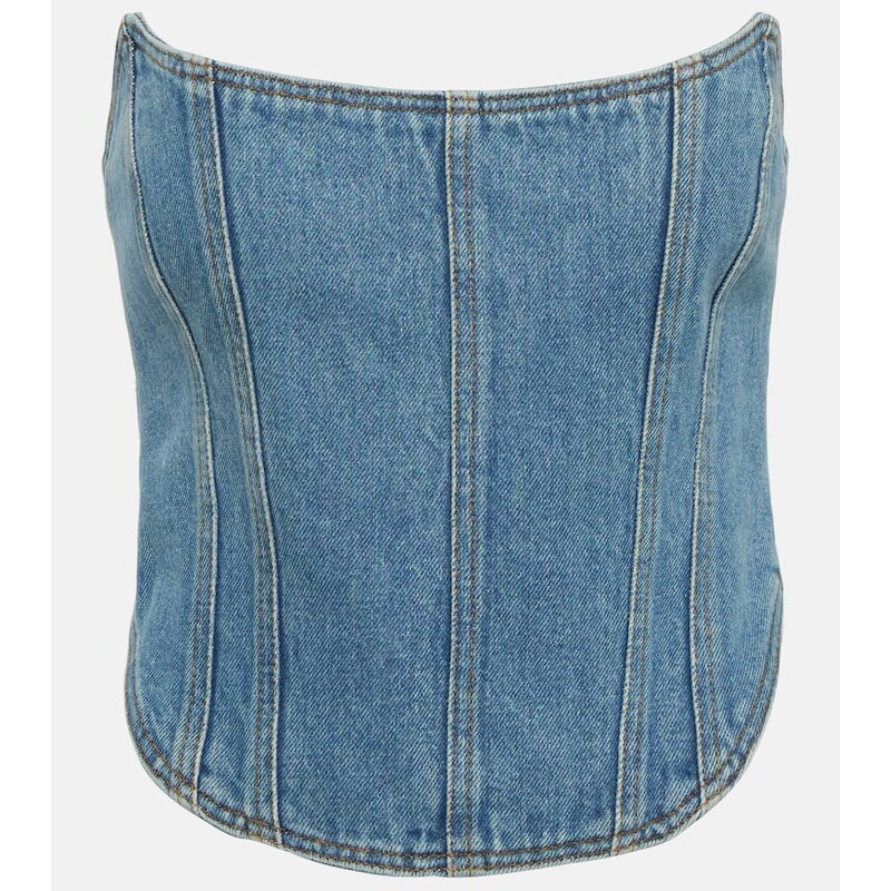 Magda Butrym Denim bustier