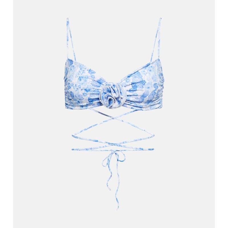 Magda Butrym Floral bikini top