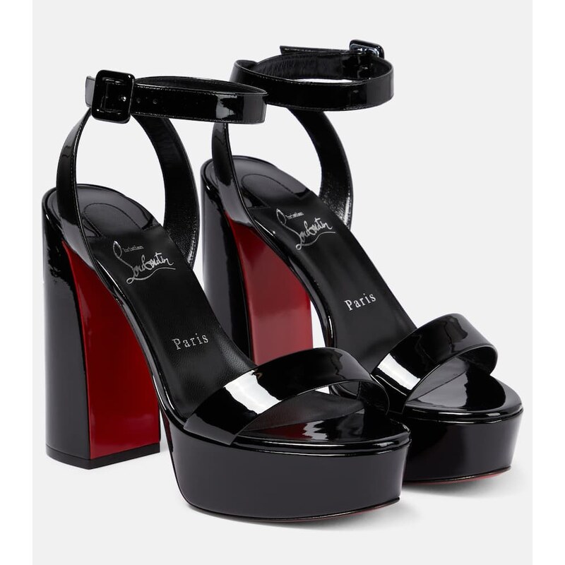 Christian Louboutin Movida Sabina patent leather platform