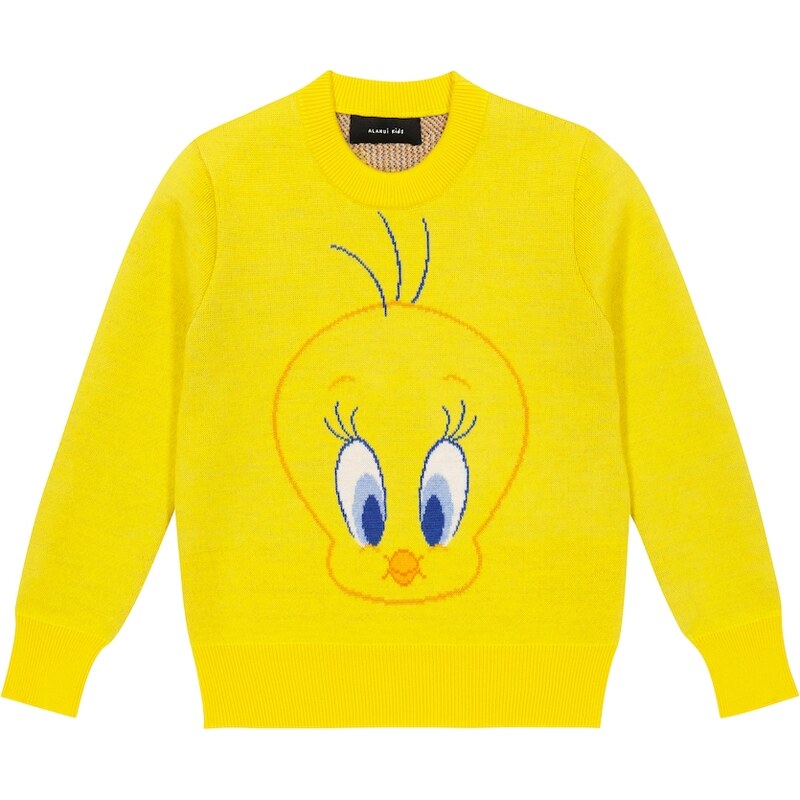 Alanui Kids x Looney Tunes Tweenty virgin wool sweater
