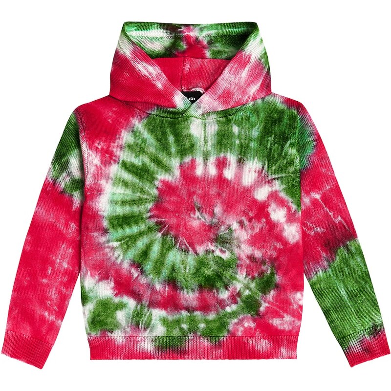 Alanui Kids California Dreamin tie-dye virgin wool