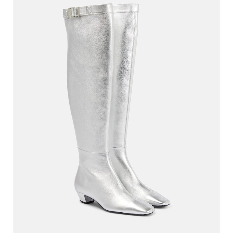 Tom Ford Metallic over-the-knee boots